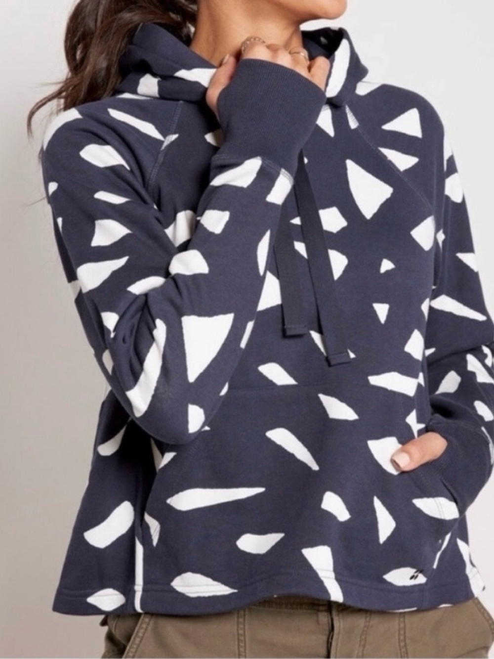 Sweaty Betty cropped revive hoodie
